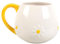 Something Different Wholesale Charming Springtime Daisy Mug with Yellow Handle - Unique Daisy-Themed Gift