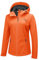 Outdoor Ventures Veste softshell imperméable pour femme - Coupe-vent - Avec capuche - Veste de sport légère - Veste fonctionnelle pour le cyclisme, la randonnée, Orange clair, 48