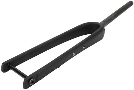 Fourche Avant en Fibre de Carbone, Fourche de Vélo de Route, Frein à Disque en Fibre de Carbone, Axe Traversant, Tube Droit, Fourche de VTT pour Vélos