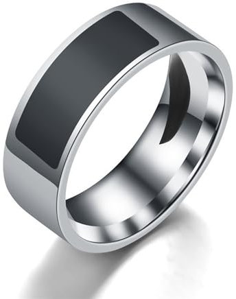 Holanae NFC Smart Ring - Handy-Label Technologie, Wearable Chip B, 1 Stück