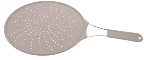 Amosfun Pc Pot Splatter Screen Frying Pan Cover Oil Proofing Lid Kitchen Shield Spit Guard Easy Storage Random Style