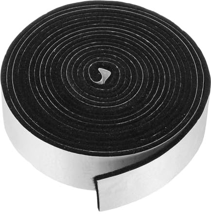 sourcing map Smoker Gasket Seals 14FT 1-2/12.7 cm x 1/20.3 cm High Temp Grill Gasket Replacement High Heat BBQ Gasket Tape BBQ Smoker Gasket Self Stick Felt for Smokers BBQ Lid