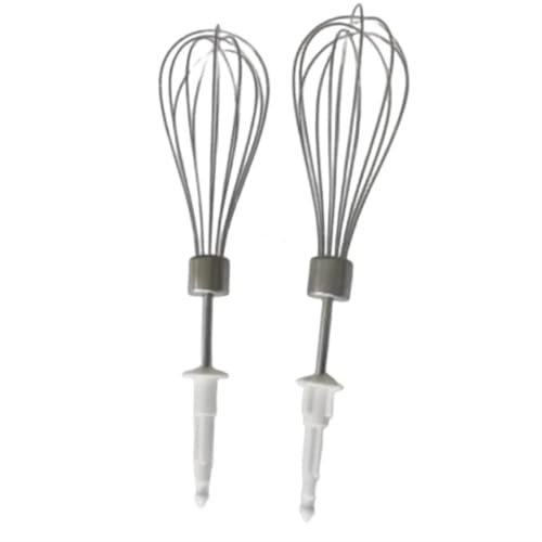 DSHYTDRF 1 Satz (2 Stück) Mixer-Schneebesen for Bosch MFZ4020 MFQ4020 MFQ4030 MFQ4080 Mixer-Ersatz-Rührstab
