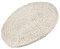 Mantel individual redondo de tejido de paja de maíz, 50 cm