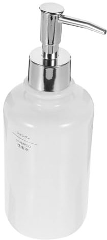 PartyKindom Keramik Handseifenspender Spülmittelflasche Mit Pumpe Wiederverwendbar Für Shampoo Flüssigseife Lotion Seife Im Badezimmer Zu Hause