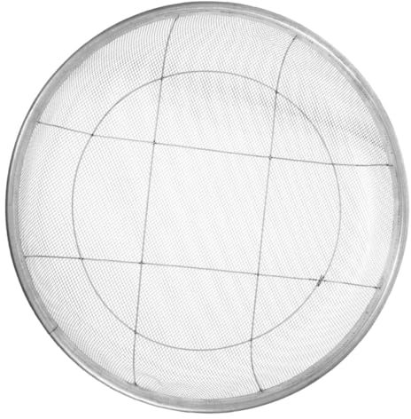 Veemoon Heavy-Duty Gartensieb Strapazierfähiges Erdsieb Aus Eisen Für Sand Erde Steine Und Kompost Ergonomischer Griff Für Müheloses Arbeiten