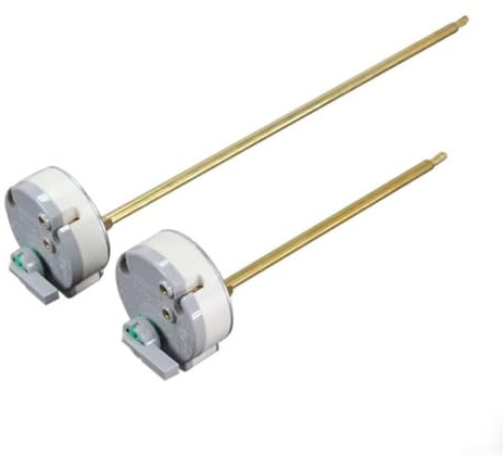 Termostato per scaldabagni Ariston con funzione push per la regolazione della temperatura da 30-80 °C e opzioni di lunghezza 160mm 217mm 272mm (16cm)