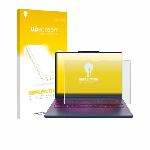 upscreen Entspiegelungs-Schutzfolie für Lenovo Yoga 9i 2-in-1 Gen 11 Aura Edition 14 Displayschutz-Folie Matt [Anti-Reflex, Anti-Fingerprint]
