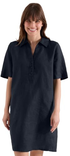 Cecil Damen Knielanges Kleid aus reinem Leinen