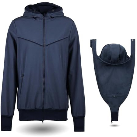 Viva la Mama - Männerjacke zum Babytragen aus Softshell - Explorer