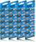 40 Pezzi Batteria Plus pila a Bottone Alcalina AG13/LR44/LR1154/357