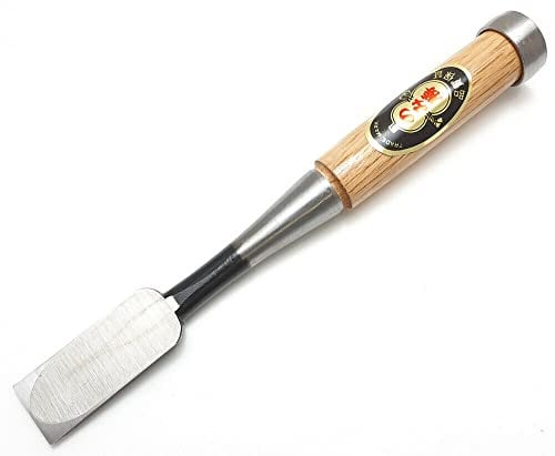 NK-124 24mm Asahi Japanese Laminated Shirogami Nomi Wood Chisels