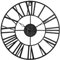 Atmosphera - Horloge Vintage Noire - métal D37 cm