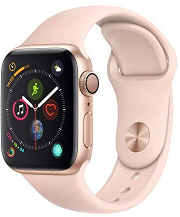 Apple Watch Series 4 40mm (GPS) - Cassa In Alluminio Color Oro Con Cinturino Sport Rosa Sabbia (Ricondizionato)