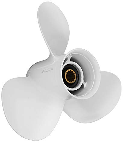 Außenborder Propeller,Motorpropeller 11 1/8 x 13-G,3 Klinge Aluminium Boot Propeller - Außenbordmotor, für 30-60PS