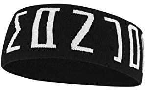 Nike Unisex – Erwachsene Jordan Stirnband, Schwarz/Weiß, One Size