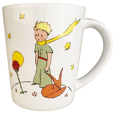 Könitz Becher Der kleine Prinz - Tu seras, Französisch, Tasse, Kaffeebecher, Porzellan, Bunt, 380 ml, 11 1 134 2590