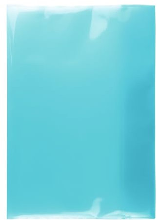 HERMA 19603 Heftumschläge A4 Transparent Türkis, 10 Stück, Hefthüllen aus strapazierfähiger, abwischbarer & extra dicker Polypropylen-Folie, durchsichtige Heftschoner Set für Schulhefte, farbig