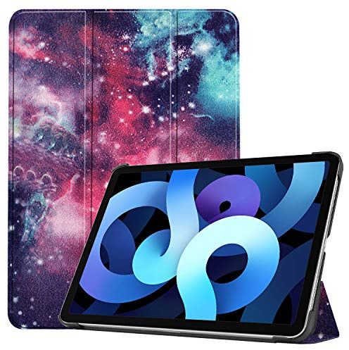 Lobwerk Tablet Hülle für Apple Ipad Air 4 2020 4. Generation 10.9 Zoll Slim Case Etui mit Standfunktion und Auto Sleep/Wake Funktion