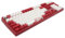 Varmilo VEA108 Koi Gaming Tastatur, MX-Silent-Red, weiße LED - US Layout