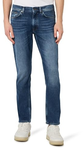 GANT Men's Slim Jeans, Mid Blue Vintage, 36 W/32 L