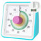 Compte à rebours visuel avec étui de protection – Horloge de compte à rebours de 60 minutes pour enfants, autisme, TDAH, salle de classe, bureau à domicile, enseignement, travail, réunion, minuterie