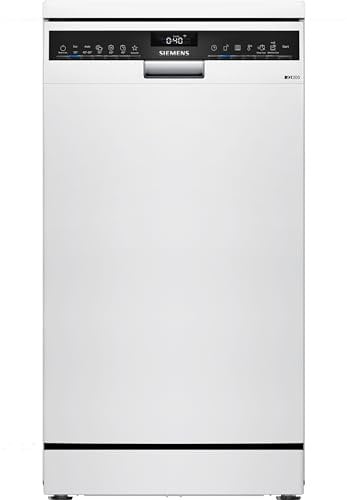 Lavavajillas 45cm SIEMENS SR23EW24KE Clase C 9 cubiertos 6 programas Blanco WiFi
