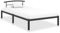 Annlera Bettgestell 210x100x63cm Schwarz Metall Palettenbett Jugendbett Massivholzbett Bett Im Gästezimmer Metallbett Tagesbett Bodenbett Doppelbett Boxspringbett Futonbett Polsterbett
