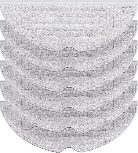 INF Pack de 6 toallitas para Xiaomi Roborock S8/S8+, toallitas para Suelo, Accesorios repuestos de limpiaparabrisas, Elimina Suciedad y Manchas a Fondo, 30x11 cm