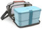 Umami Bento Lunch Box avec Sac Isotherm, Boîte Repas Compartimentée, 4 Couverts & 2 Pots à Sauce Inclus, Lunchbox Micro-Ondable avec Lunch Bag Portable pour Femmes Hommes et Étudiants