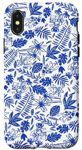 iPhone X/XS Disney Lilo & Stitch Island Leaves Case