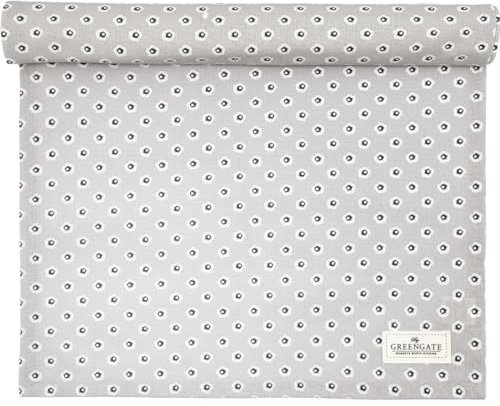 GreenGate Malia Tischläufer Grey 45x140cm