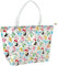 Safta MICKEY MOUSE BEACH Einkaufstasche für Damen, Shopping-Tasche, bequem und vielseitig, Qualität und Widerstandsfähigkeit, 54 x 17 x 35 cm, mehrfarbig/transparent, Mehrfarbig/Transparent, Estándar,