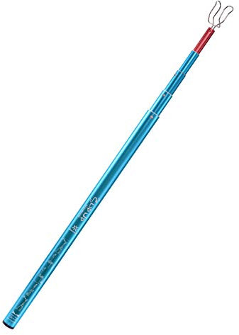 KAILAS Clip-up Stick Clip ausziehbar Express-Sets Grabber Klettern Ausrüstung Leichtgewicht (BLAU)