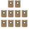 Paquete de 10 bolsas de polvo para Conga 7490 Home para X-Treme para aspiradora Genesis, bolsa de filtro de polvo reutilizable y lavable