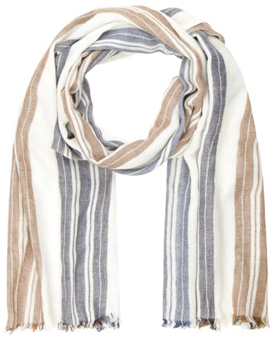 LINDENMANN Schal Herren/Textil-Schal Herren weiss, beige, blau