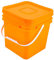 BCOATH Cubo De Lavado Reutilizable Recipiente De Plástico Para Ropa Capacidad De 10 L Recipiente Hermético Para Ropa