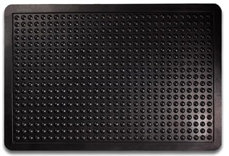 etm Arbeitsplatzmatte Bubble Mats 90 x 120 cm - wetterfeste Antiermüdungsmatte mit Bubble Struktur - rutschhemmend speziell für Nassarbeitsplätze (90 x 120 cm)