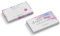 Bonuskarten | personalisiert mit Text | Weiß Pink Blau | 2-seitig | Querformat | Menge zur Auswahl | Treuekarten | Stempelkarten | Nageldesign | Nagel Studio (250 Stück)