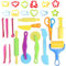 Playdough Accessories, 26-Pcs Play Doh Tools Set for Kids, DIY Creation Educational Toys with Multiple Shapes, Play Dough Accessories for Toddlers Boys and Girls