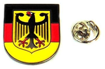 Deutschland Wappen Pin - Anstecker 2,5cm hoch x 2,1cm breit