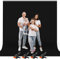Heysily Toile de Fond Photo Noir 3x3m - Fond Photobooth Backdrop Lavable pour Studio Photo, Streaming, Youtube et Production Vidéo, Portable & Pliable Toile de Fond Studio Photo avec 4 Pinces