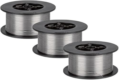 Bobina Filo Animato per comuni saldatrici 0,6/0,8/0,9/1,0 mm 450 gr Filo per Saldatrice a filo animato come Parkside Mauk o Deca ecc. (0,8 mm)