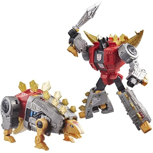 Transformers Studio Series Kampf um Cybertron Dinobot Snarl, verwandelbare Leader-Klasse Action-Figur (20 cm), Roboter-Spielzeug ab 8 Jahren