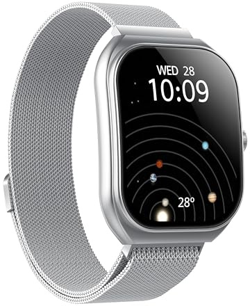 Celly - Smartwatch con Display Curvo 2.01, Chiamate, 100+ Sport e Monitoraggio Benessere