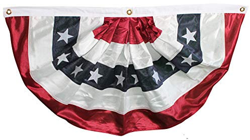 Super Tough USA36SPFI Plissee-Ventilator, rot/weiß/blau