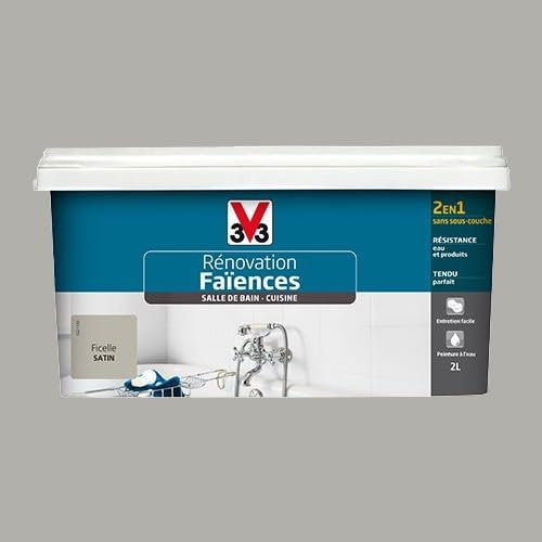 peinture reno faience ficelle sat 2l - V33