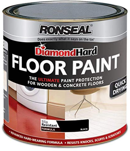 3XDiamond Hard Floor Paint 750ml Black