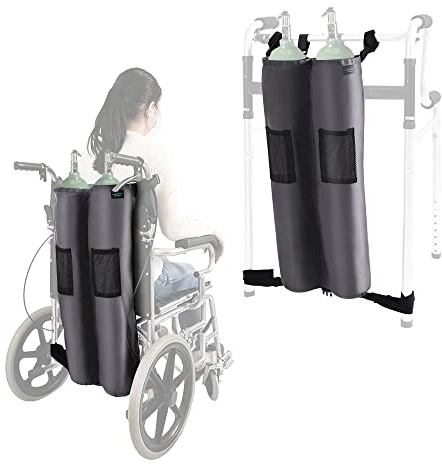 Oxygen Rucksack Halter Rollstuhl Walker Tragbarer Sauerstoff Tank Bag D undE Zylinder Flasche für Medizin, Zuhause, Krankenhaus