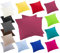 2er Pack MOON-Luxury Linon Kissenbezug 100% Baumwolle-beere-40x40